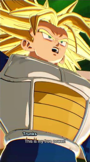 Trunks SSJ transformation #shorts #ytshorts #viral #goku #dragonball