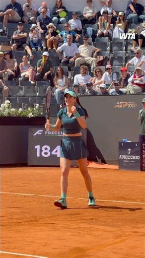 Semifinal Sorana 💚 Sorana Cirstea defeats Ostapenko in straight sets! #WTA #IBI26 #tennis