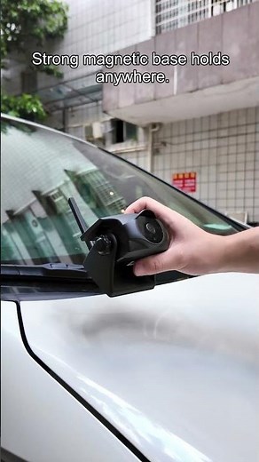 INSEETECH 1080P Solar Wireless Backup Camera – Super Strong Magnetic Mount Test