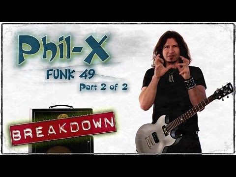 Phil X - Funk # 49 Guitar Solo Lesson - Part 2 - Marty Schwartz - Guitar Lesson - GuitarBreakdown