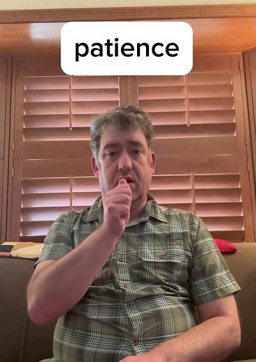 ASL sign for patience / Learn ASL