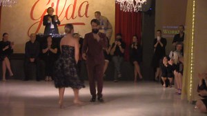 A recently discovered Piazzolla, "Tzigane Tango". From our performance in Brescia, at Gilda milonga. | Maja & Marko