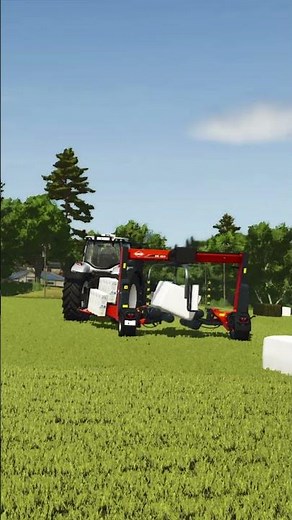 Fs25 Comment enrubanner l'herbe #fs25 #fs25mods#fs25silage