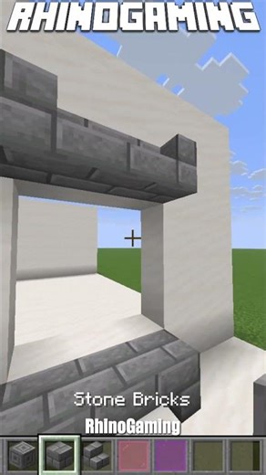 How To Build A Stained Glass Window In Minecraft! #shorts