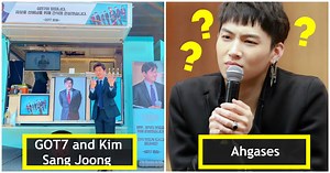GOT7 Sent A Food Truck To Actor Kim Sang Joong And The Whole Internet Is Confused AF