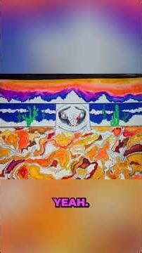 Watch art come alive! 🎨✨ What's your fave part of the process? 👀 #ArtInProgress #WIP