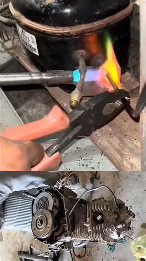 Putting the freezer in the fridge ⚡ #shorts