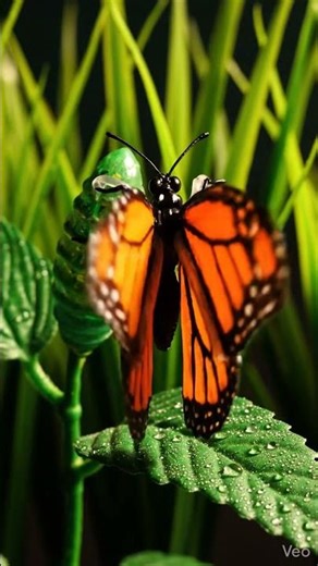 How do these butterfly wings move so smoothly?