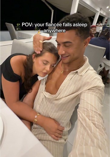 POV: Your Fiancée Falls Asleep Anywhere Comfortably