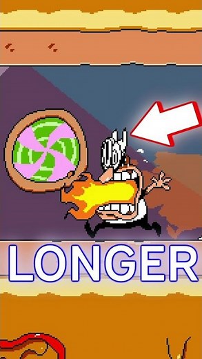 Pizza Tower: Tutorial Level, but LONGER?! [Pizza Tower AFOM Mods Shorts] #pizzatowershorts