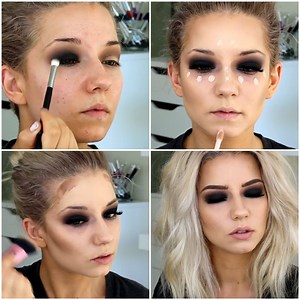 306K views · 1.8K reactions | Black bold and absolutely gorgeous eye makeup look by Krystal! | MetDaan Makeup | Facebook