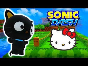 Sonic Dash - HELLO KITTY - unlocking Chococat