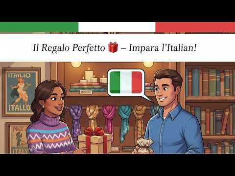 Dialogo Facile in Italiano – Fare Shopping in Italia 🛍️ | Impara l’Italiano con Noi 🗣️