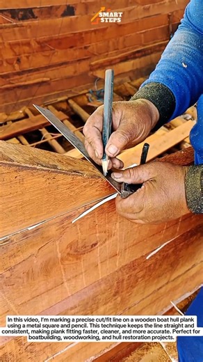 Insanely Accurate Boat Hull Marking Trick (Fast & Clean Line!)