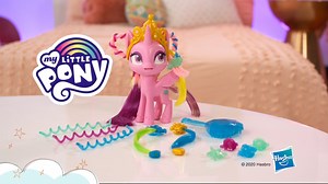 Do you want Princess Cadance to have the best hair day ever? Help her out by brushing and styling her hair with 17 unique hair accessories. Give her the fabulous ‘do that she deserves: available at Toys R Us and Toy Zone! | My Little Pony | Facebook