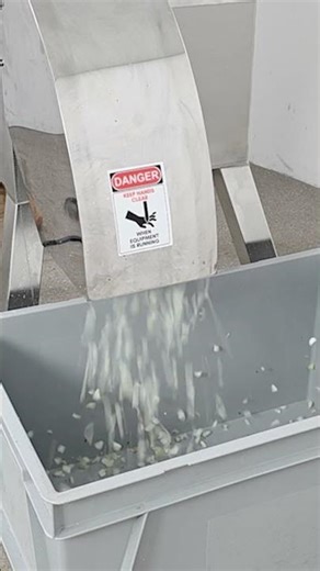 Onion Dicing Machine in Action 🧅 | Vegetable Dicer D800