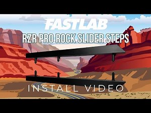 Polaris RZR Pro R, Turbo R Rock Slider Side Steps Install Video by Fastlab