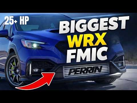 2022 VB WRX Biggest Front Mount Intercooler Upgrade! +25HP Perrin FMIC Install
