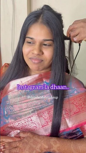 Bride Nisha getting ready for her reception♥️| For BridalMakeup WhatsApp 9176099809 #shorts #makeup