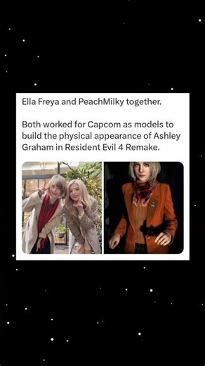 Ella Freya and PeachMilky Modeled for Ashley Graham in Resident Evil 4 Remake