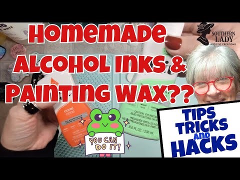 DIY Rit Dye into Gorgeous Alcohol Inks 🎨 Mix2Mold Sealed with JDiction 😍Crafting on a Budget!