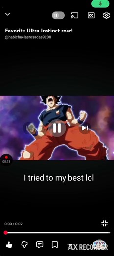 UI Goku Screem Sub vs Fan Dub