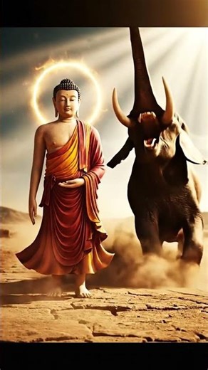 Buddha Shakyamuni subdued the drunken elephant. | Inner of Buddha #buddha#buddhism