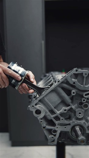 Projeto em andamento: Mercedes-Benz SL 63 AMG - Motor V8 5.5 biturbo #fssengine #mercedes #v8 #motor