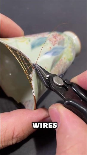 Restoring Broken Porcelain Worth Millions #didyouknow #porcelain #repairing