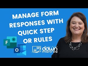 Manage Microsoft Forms Email Notifications in Microsoft Outlook with Quick Steps or Rules