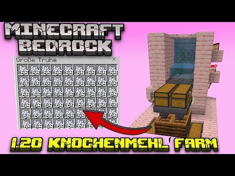 1.20 Bone Flour Farm Tutorial in Minecraft Bedrock German | DaedalCraft