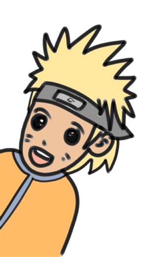 Let's draw Naruto in chibi style in less than a minute #art #shorts