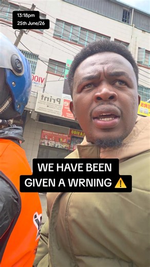I AM NOT A CRIMINAL: As long as we are reporting incidences on the ground, we are not doing anything illegal.... If the protests are illegal according to police, for me i am not protesting, i am reporting cases of public interest happening on the ground. I am not a criminal