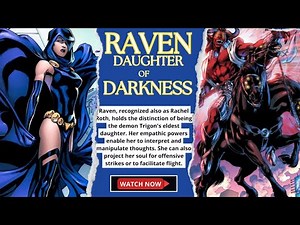 Teen Titan's Raven Powers Explained - Could She Defeat Scarlet Witch?