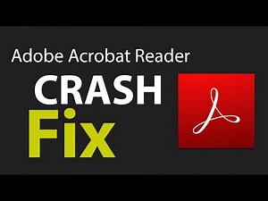 How to fix Adobe Reader Crash on startup