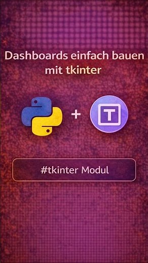 Deine erste eigene App mit Python? So einfach geht's! 🚀 #tkinter