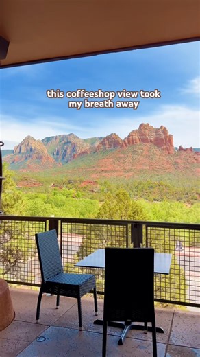 One of the most stunning coffee shops #Sedona