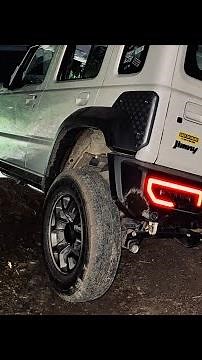 Jimny Tyre Upgrade 235 vs 215 🛞 | Jimny Modifications #jimny #jimnymodified