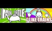 Mix of 2 videos from youtube : asdfmovie songs are the same