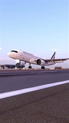[X-PLANE-12.4] FINESSE LANDING OF AN AIRBUS A320