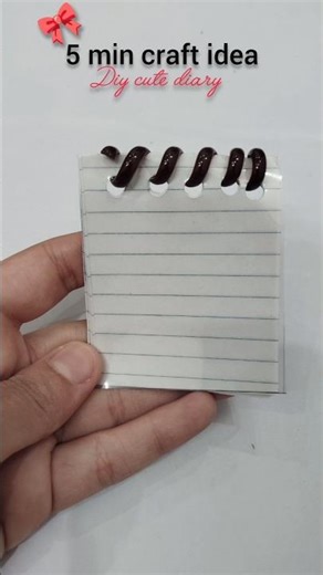 cute mini diary craft #shorts#craft#viral