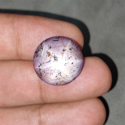 Natural Star Ruby Cabochon: Purplish Red Gemstone (28.80 Cts & 19x19x06 MM) - Etsy