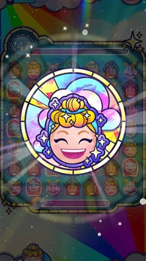 👠 Opalescent Cinderella at Level 1 - Emoji Face Expression and Attack