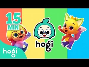Hogi's Jingle Play (Colorful ver.)｜Kids Play｜15 min｜Compilation｜Hogi Hogi｜Hogi Jingle｜Hogi Pinkfong