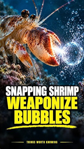 Snapping Shrimp Weaponize Collapsing Bubbles
