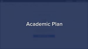 Course Registration -- Academic Plan