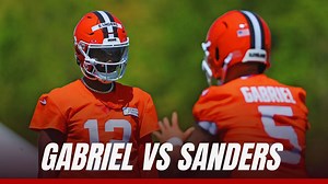 What Dillon Gabriel Said About Shedeur Sanders Pantomime Interview on Quarterback Switch Day