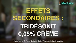 Tridésonit 0,05% crème : les effets secondaires