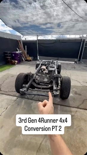 NSTY Fab Co on Instagram: "By the end of this project, this truck will pretty much be brand new, where do you think this truck originated from? #nstyfabco #3rdgen4runner #rustrepair #4x4"