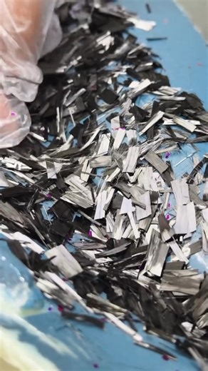 🎨Sprinkling carbon fiber flakes is an art! Forged patterns look natural and stylish✨ Every piece is a one-of-a-kind forged carbon wing🔥 #ForgedCarbon #CarbonFiberWing #CarbonFiber #PerformanceMods #CarMods | Jcsportline